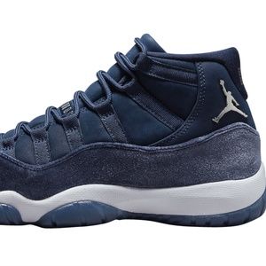 womens air jordan 11 retro midnight navy velvet